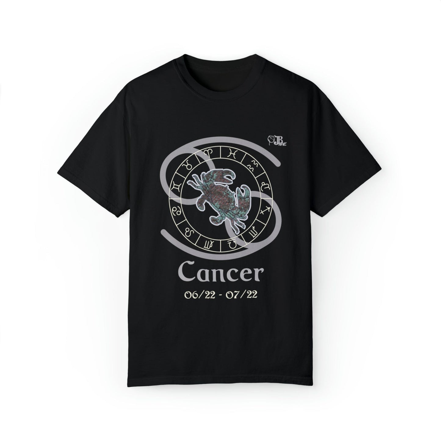 Cancer Astrology Horoscope Unisex Design by JB Rae T-Shirt Printify