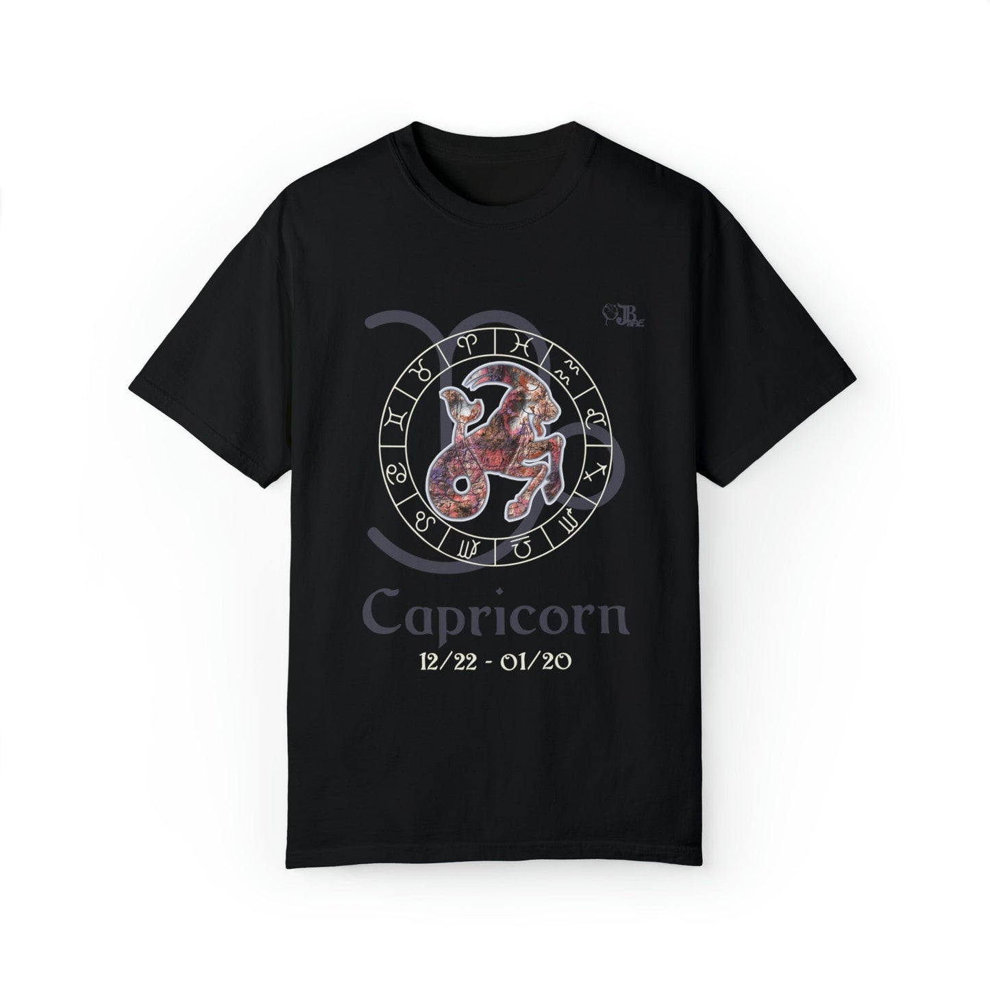 Capricorn Astrology Horoscope Unisex Design by JB Rae T-Shirt Printify
