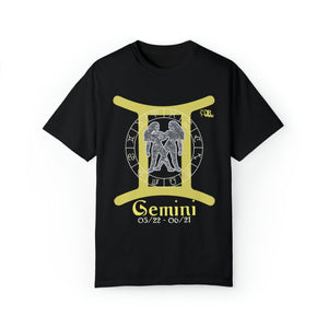 Gemini Astrology Horoscope Unisex Design by JB Rae T-Shirt Printify 