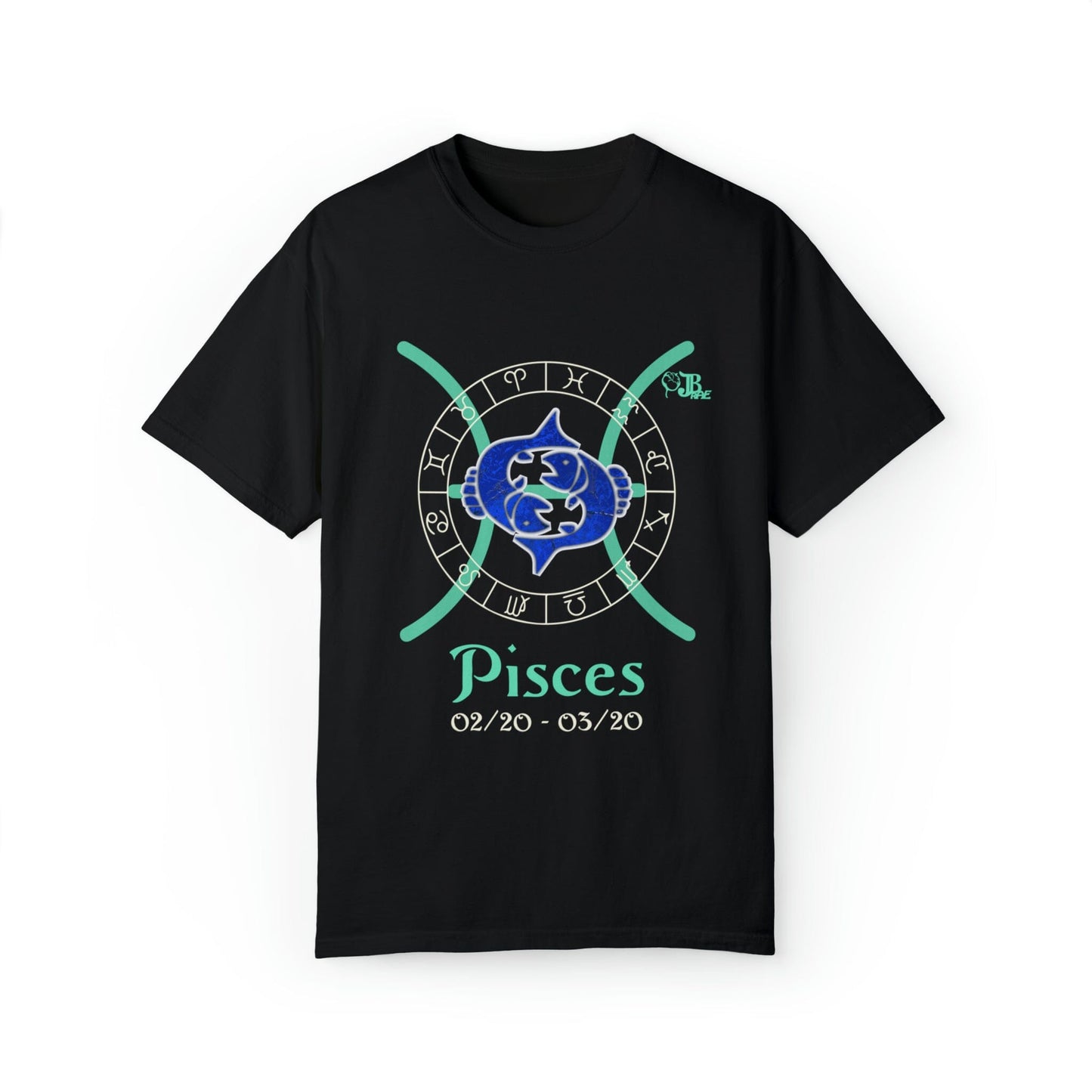 Pisces Astrology Horoscope Unisex Design by JB Rae T-Shirt Printify