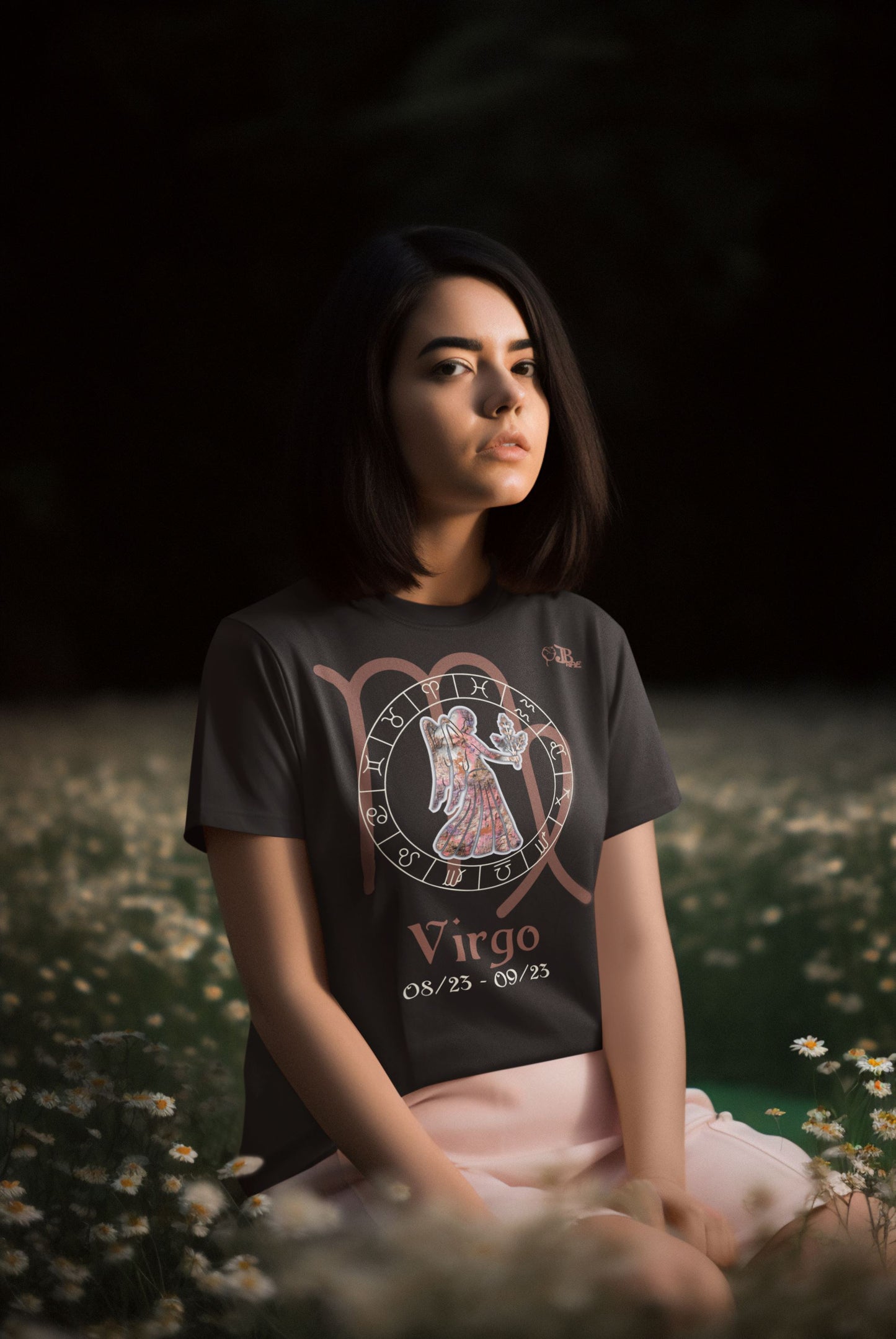 Virgo Astrology Horoscope Unisex Design By JB Rae T-Shirt Printify