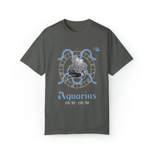 Aquarius Astrology Horoscope Female Design by JB Rae T-Shirt Printify 