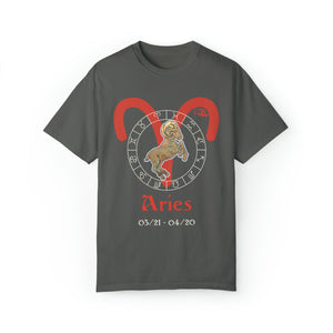 Aries Astrology Horoscope Unisex Design By JB Rae T-Shirt Printify 