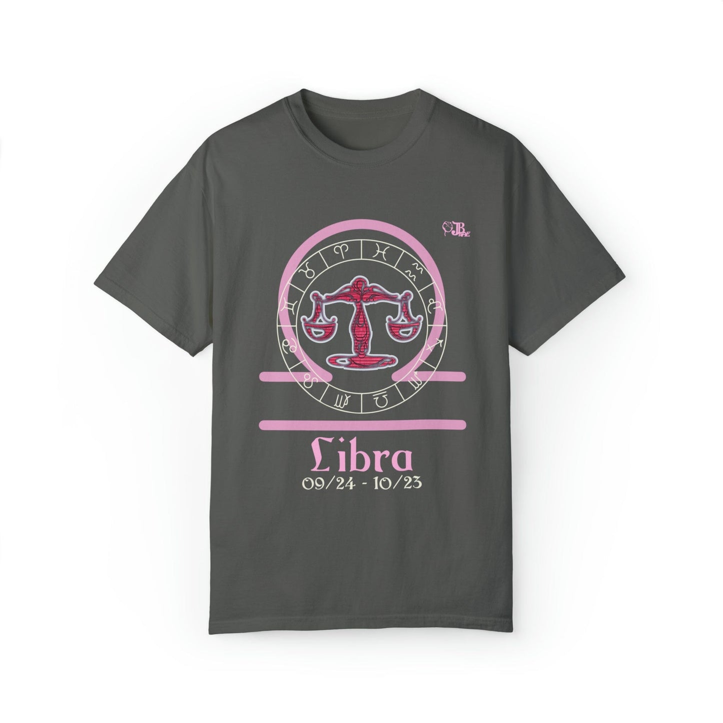 Libra Astrology Horoscope Unisex Design by JB Rae T-Shirt Printify 