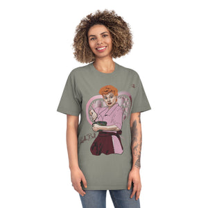 Lucille Ball - Design by JB Rae T-Shirt Printify Faded Dust S 