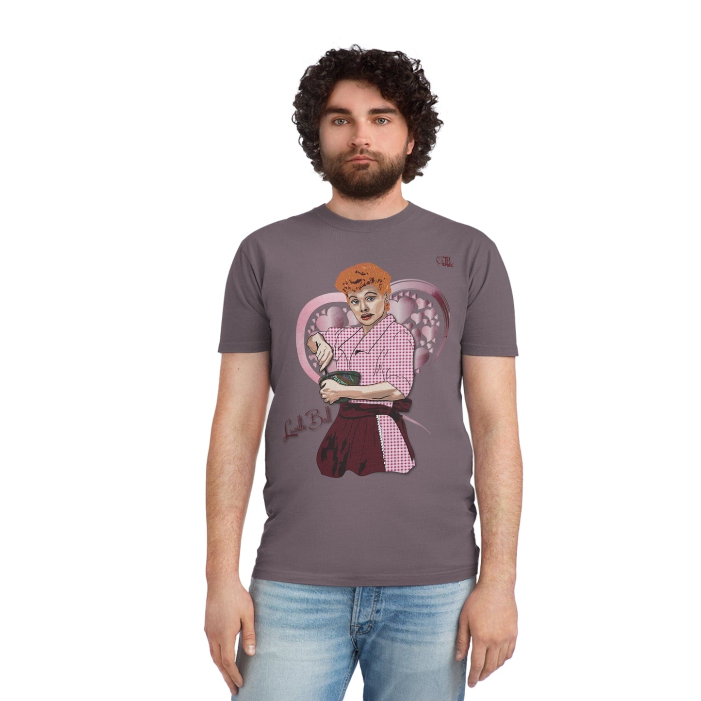 Lucille Ball - Design by JB Rae T-Shirt Printify 