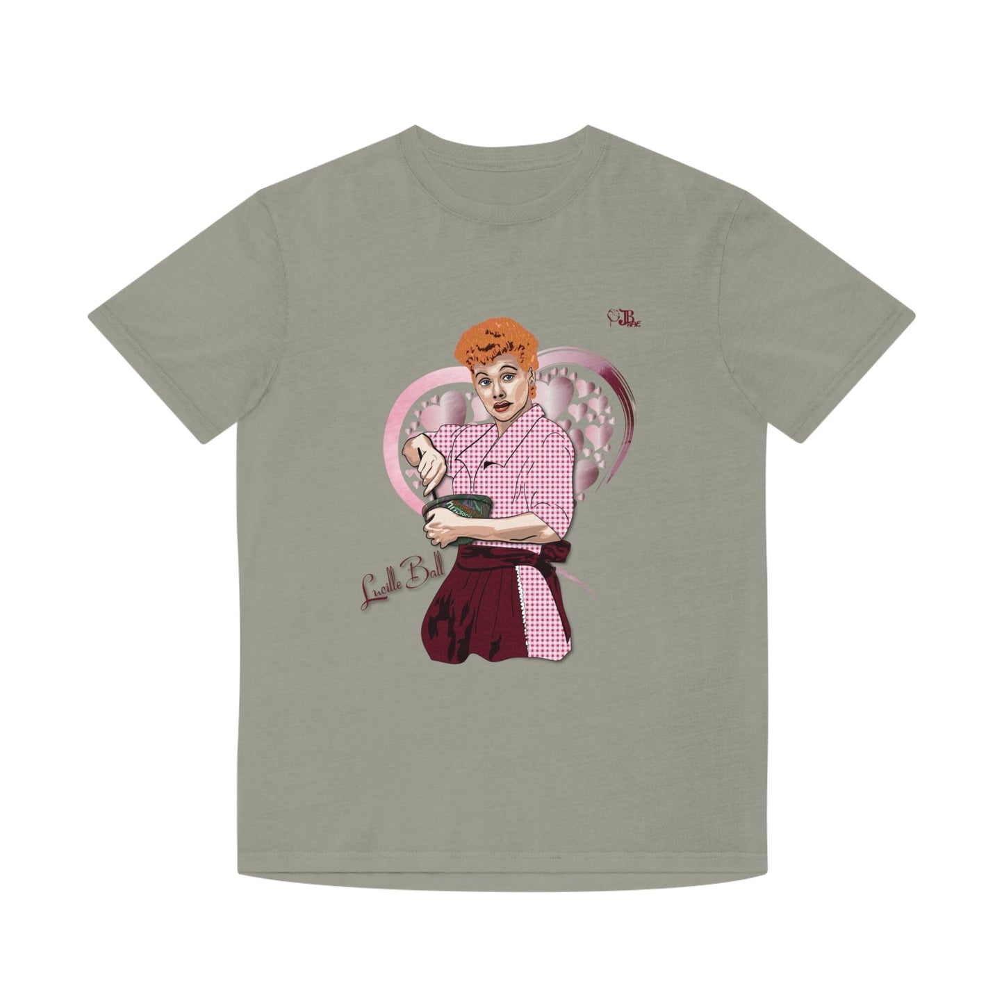 Lucille Ball - Design by JB Rae T-Shirt Printify 