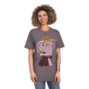 Lucille Ball - Design by JB Rae T-Shirt Printify Faded Mauve S 
