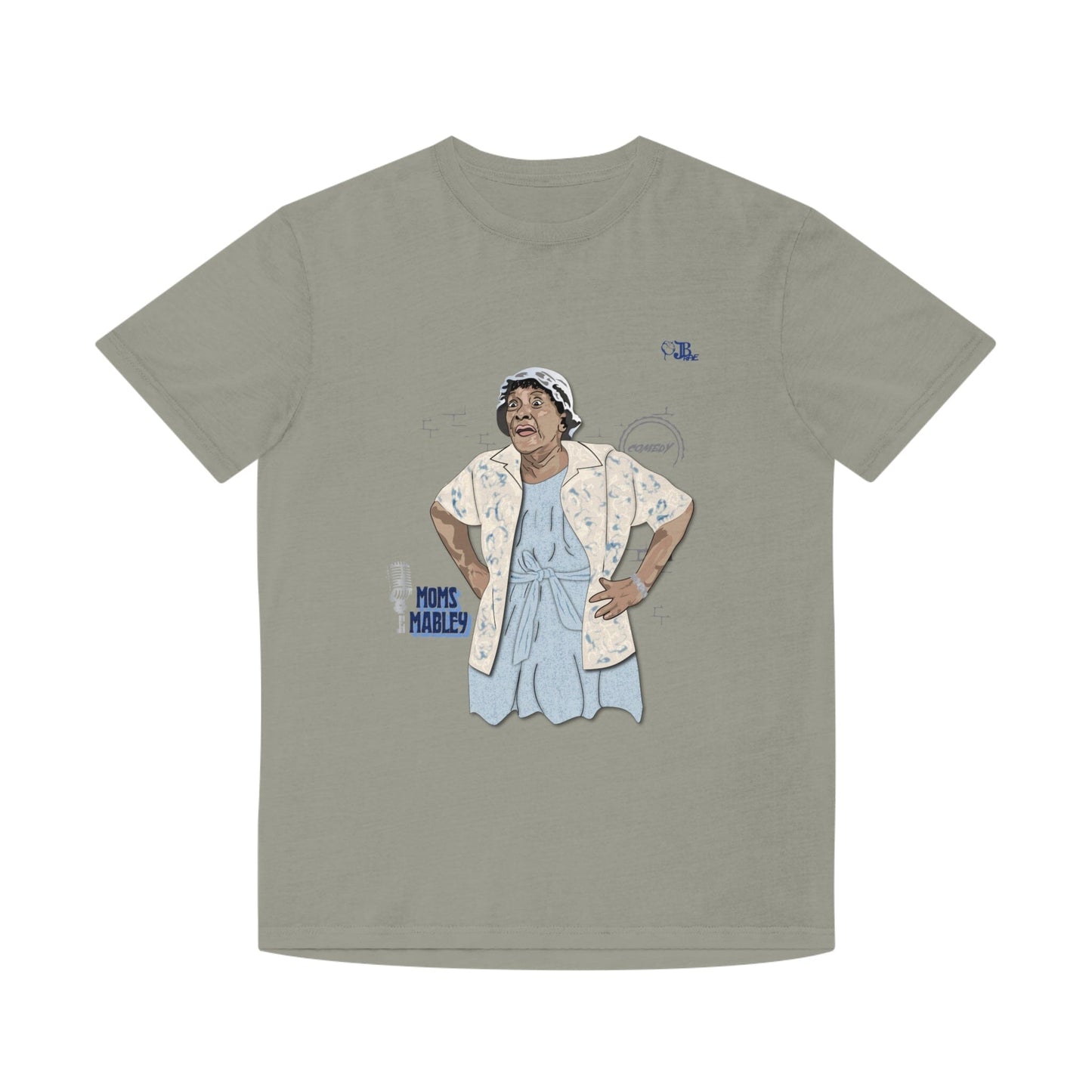 Moms Mabley - Design by JB Rae T-Shirt Printify 