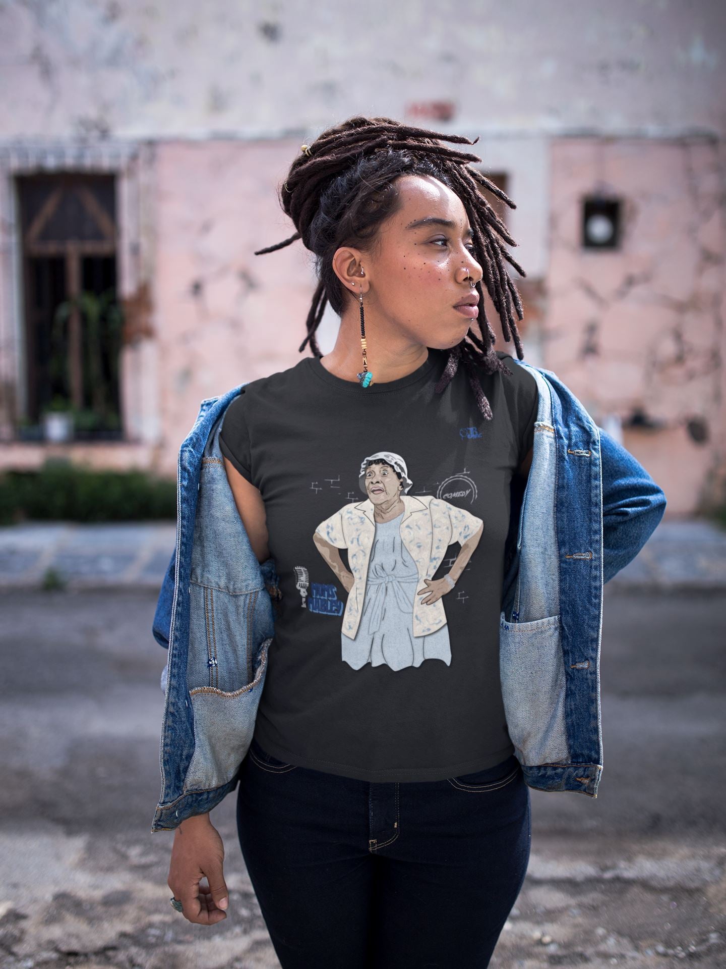 Moms Mabley - JB Rae Designs T-Shirt Showfor Inc. 