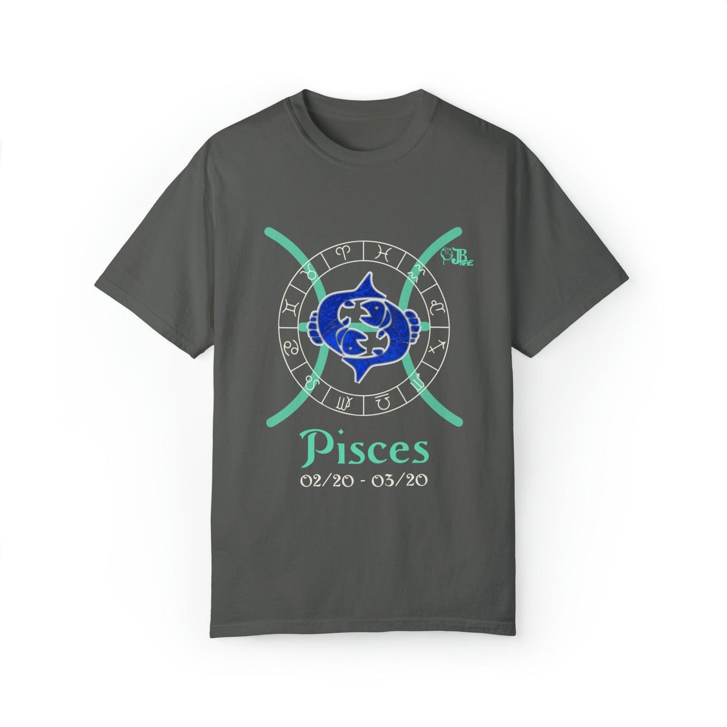 Pisces Astrology Horoscope Unisex Design by JB Rae T-Shirt Printify 