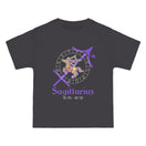 Changer Sagittarius Male Astrology Horoscope - JB Rae Designs T-Shirt Printify Charcoal Heather S  2 image