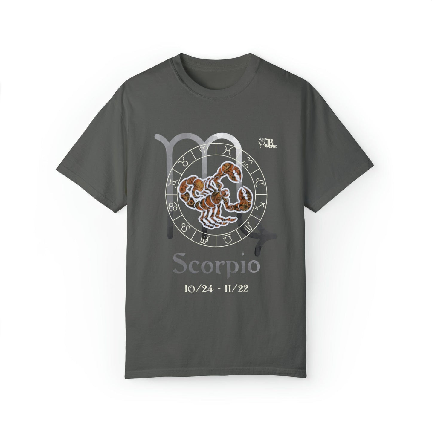 Scorpio Astrology Horoscope Unisex Design By JB Rae T-Shirt Showfor Inc. 