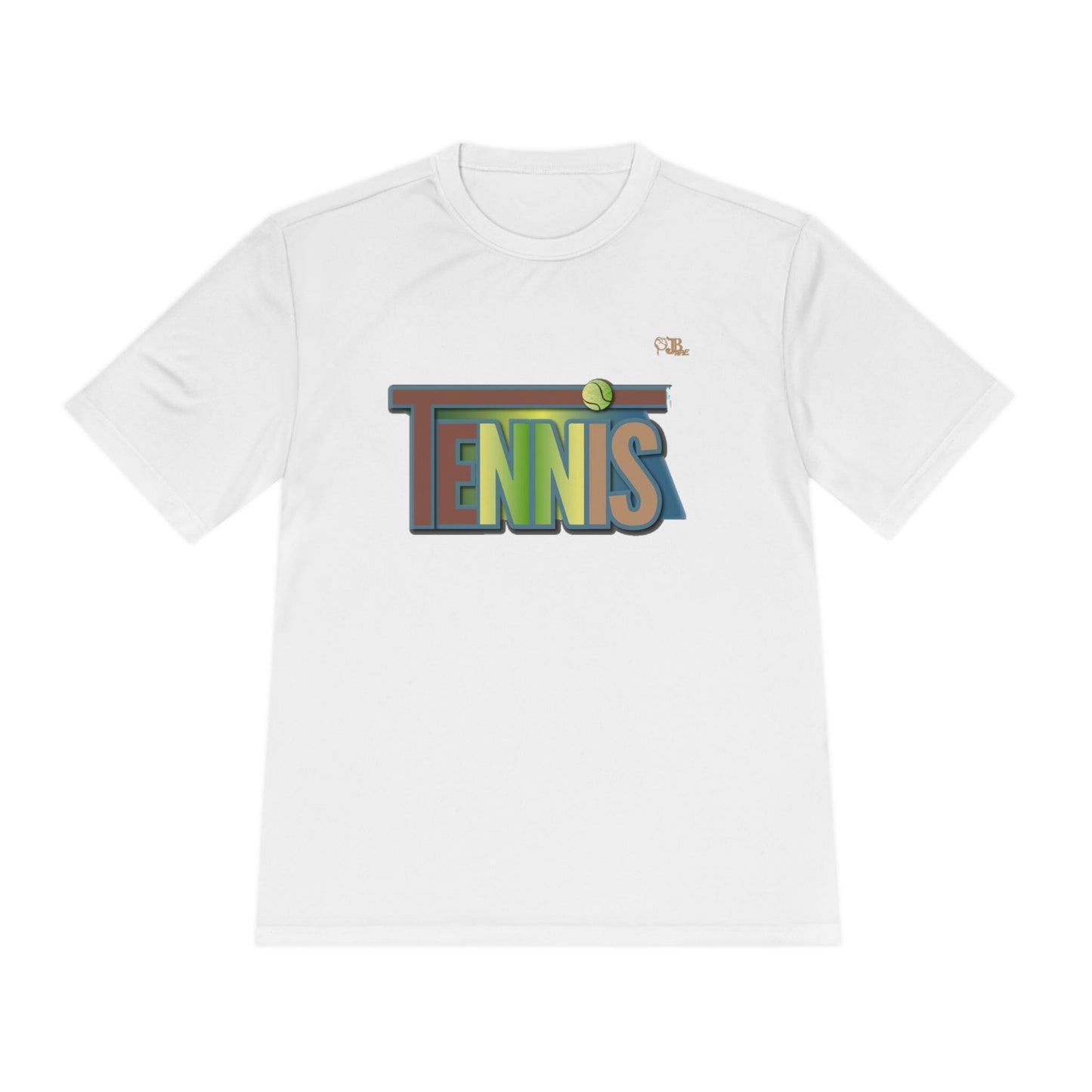 Tennis - Unisex Design by JB Rae T-Shirt Printify 