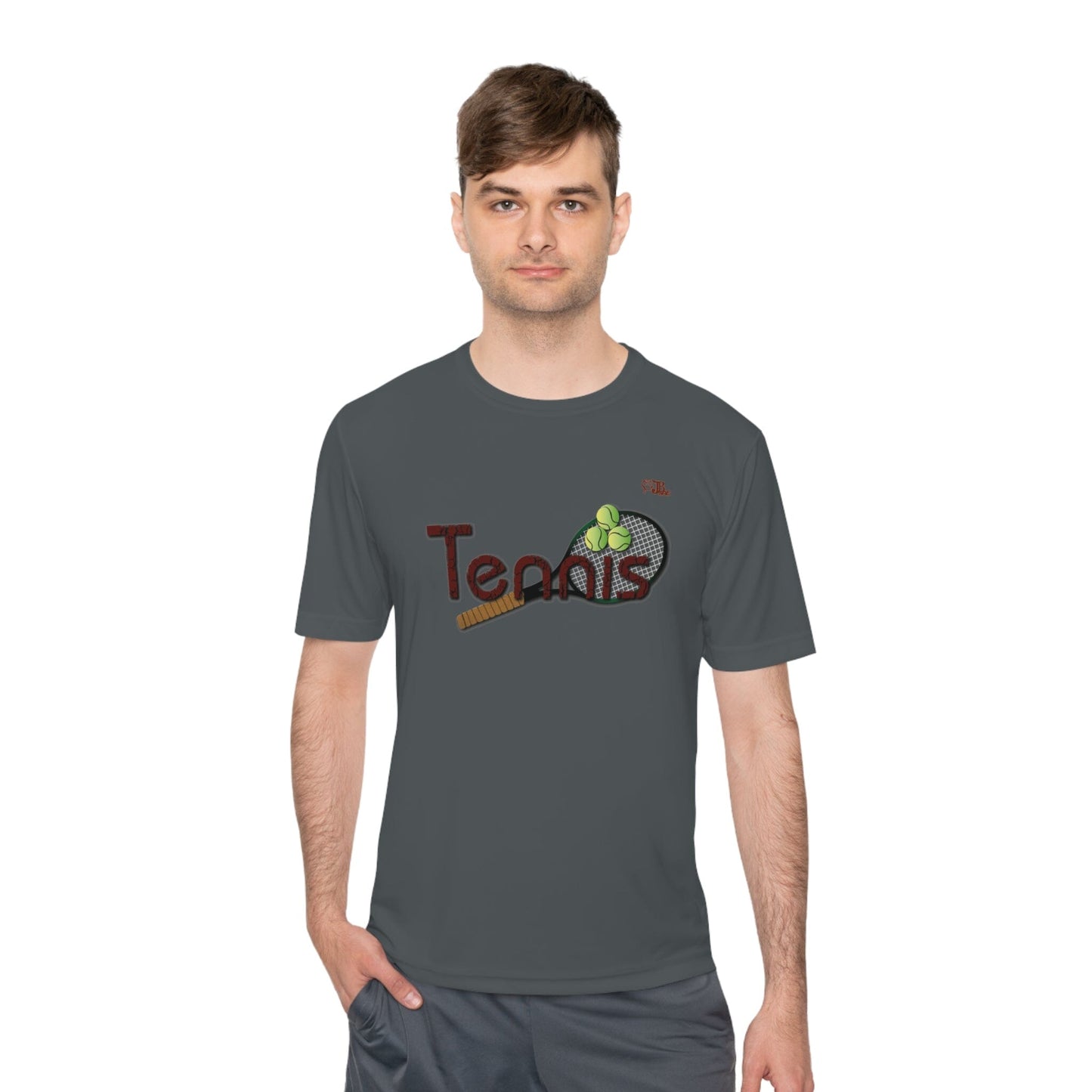 Tennis - Unisex Design by JB Rae T-Shirt Printify 