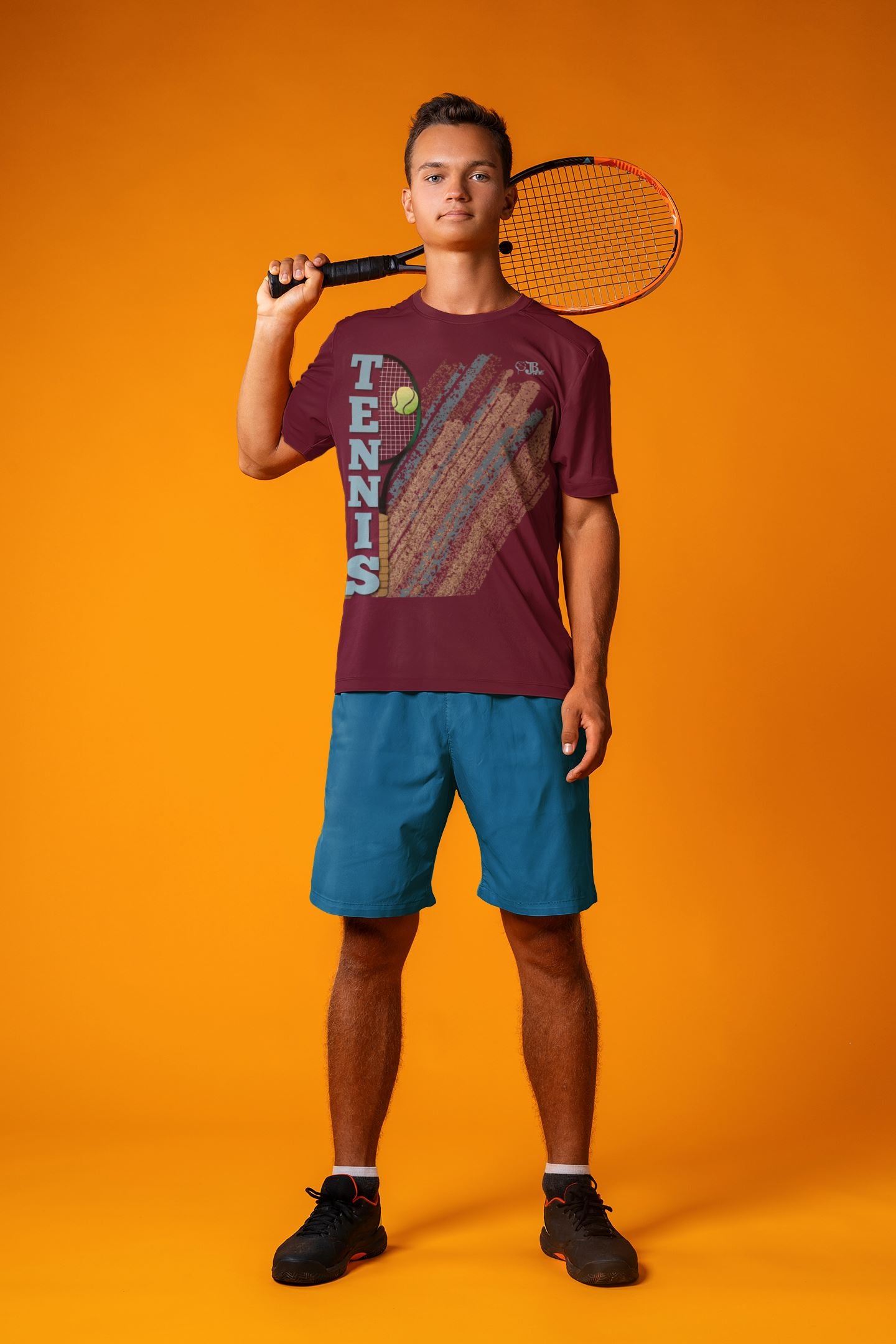 Tennis - Unisex - JB Rae Designs T-Shirt Showfor Inc. 