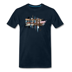 Art - Just Having Fun T-shirt by JB Rae Men's Premium T-Shirt | Spreadshirt 812 Showfor Inc. deep navy S 