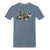 Art - Just Having Fun T-shirt by JB Rae Men's Premium T-Shirt | Spreadshirt 812 Showfor Inc. steel blue S 