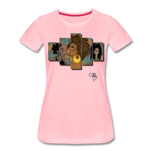 Art - Natural Beauty T-shirt by JB Rae Women’s Premium T-Shirt | Spreadshirt 813 Showfor Inc. pink S 