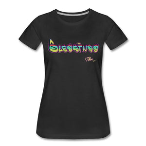 Blessings - Two T-shirt Design by JB Rae Women’s Premium T-Shirt | Spreadshirt 813 Showfor Inc. black S 