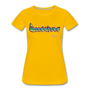 Blessings - Two T-shirt Design by JB Rae Women’s Premium T-Shirt | Spreadshirt 813 Showfor Inc. sun yellow S 