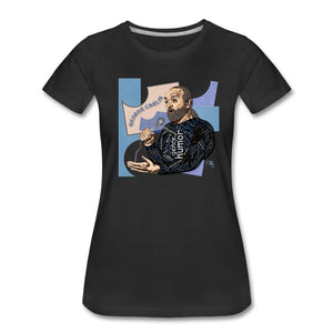 Comedian - George Carlin T-shirt Design by JB Rae Women’s Premium T-Shirt Showfor Inc. black S 