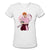 Comedian - Lucille Ball T-shirt Design by JB Rae Women's V-Neck T-Shirt Showfor Inc. white S 