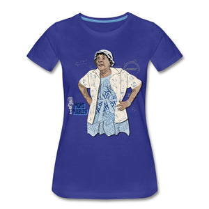 Comedian - Moms Mabley T-shirt Design by JB Rae Women’s Premium T-Shirt | Spreadshirt 813 Showfor Inc. royal blue S 