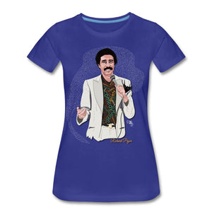 Comedian - Richard Pryor T-shirt Design by JB Rae Women’s Premium T-Shirt Showfor Inc. royal blue S 