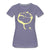 Cotton is forever T-shirt Design by JB Rae Women’s Premium T-Shirt Showfor Inc. washed violet S 