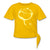 Cotton Is Forever T-shirt Design by JB Rae Women's Knotted T-Shirt Showfor Inc. sun yellow S 