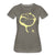Cotton is forever T-shirt Design by JB Rae Women’s Premium T-Shirt Showfor Inc. asphalt gray S 
