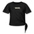 Desire 1 T-shirt Design by JB Rae Women's Knotted T-Shirt | Spreadshirt 1404 Showfor Inc. black S 