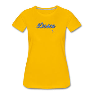 Desire 3 es T-shirt Design by JB Rae Women’s Premium T-Shirt | Spreadshirt 813 Showfor Inc. sun yellow S 