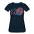 Festive Floral T-shirt Design by JB Rae Women’s Premium T-Shirt | Spreadshirt 813 Showfor Inc. deep navy S 