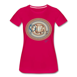 Focus T-shirt Design by JB Rae Women’s Premium T-Shirt | Spreadshirt 813 Showfor Inc. dark pink S 
