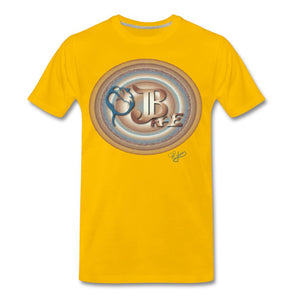 Focus T-shirt Design by JB Rae Men's Premium T-Shirt | Spreadshirt 812 Showfor Inc. sun yellow S 