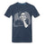 Frida Kahlo T-shirt Design by JB Rae Men's Premium T-Shirt Showfor Inc. navy S 