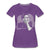 Frida Kahlo T-shirt Design by JB Rae Women’s Premium T-Shirt Showfor Inc. purple S 