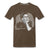 Frida Kahlo T-shirt Design by JB Rae Men's Premium T-Shirt Showfor Inc. noble brown S 