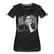 Frida Kahlo T-shirt Design by JB Rae Women’s Premium T-Shirt Showfor Inc. charcoal gray S 
