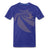 Go With The Flow - T-shirt Design by JB Rae Men's Premium T-Shirt Showfor Inc. royal blue S 