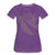 Go With The Flow - T-shirt Design by JB Rae Women’s Premium T-Shirt Showfor Inc. purple S 