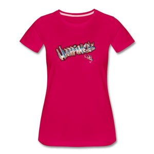 Happiness - T-shirt Design by JB Rae Women’s Premium T-Shirt | Spreadshirt 813 Showfor Inc. dark pink S 