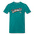 Happiness - T-shirt Design by JB Rae Men's Premium T-Shirt | Spreadshirt 812 Showfor Inc. teal S 