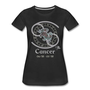 Horoscope - Cancer Women’s Premium T-Shirt | Spreadshirt 813 Showfor Inc. black S 