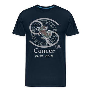 Horoscope - Cancer Male Men's Premium T-Shirt | Spreadshirt 812 SPOD 