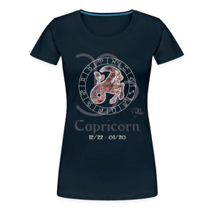 Horoscope - Capricorn Female Women’s Premium T-Shirt | Spreadshirt 813 SPOD 