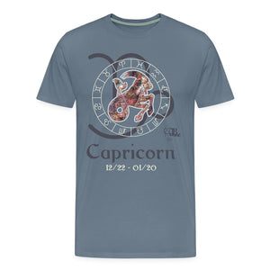 Horoscope - Capricorn Male Men's Premium T-Shirt | Spreadshirt 812 SPOD 