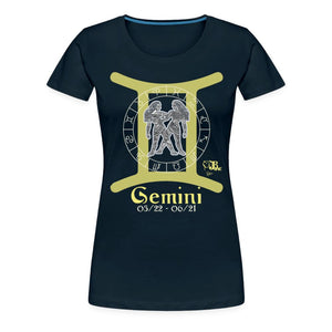 Horoscope - Gemini Female Women’s Premium T-Shirt | Spreadshirt 813 SPOD 